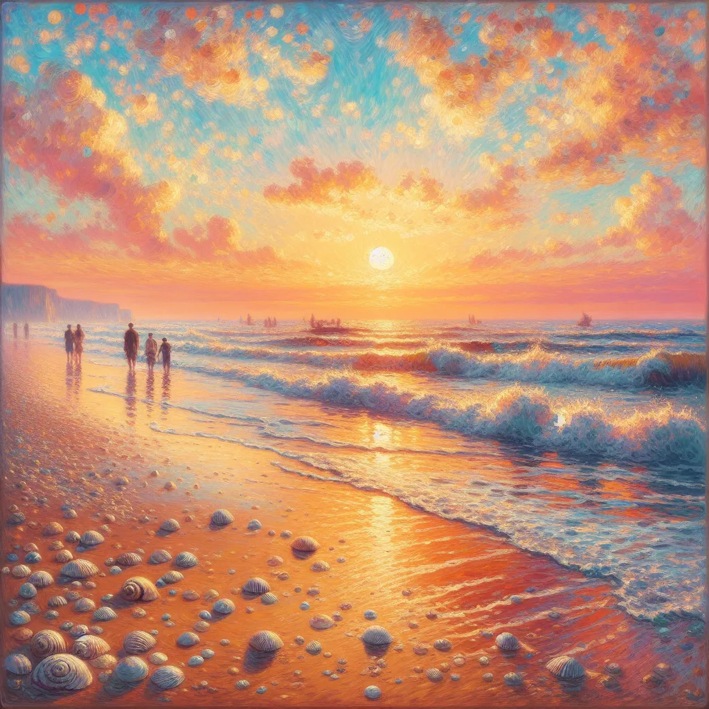 1. Transformation
2. Identity
3. Family
4. Memory
5. Beach in the style of Monet