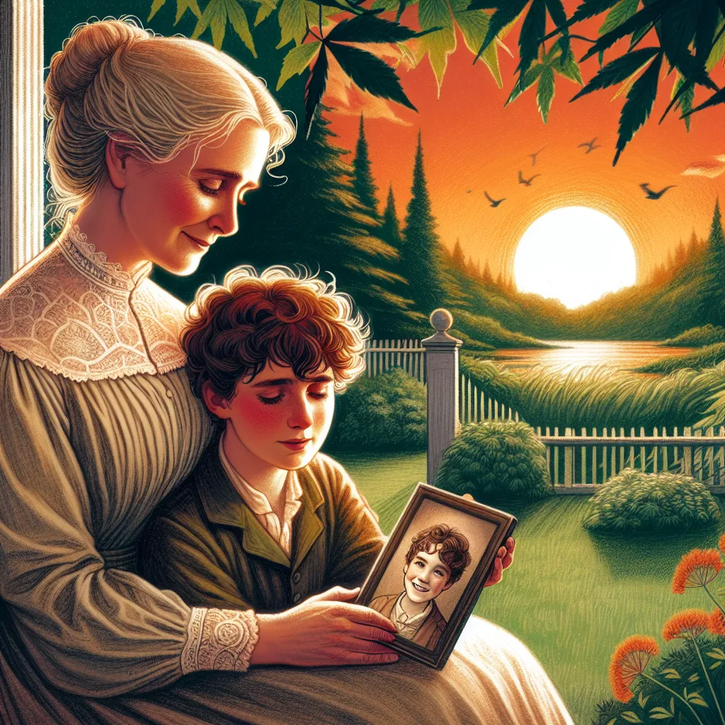 A poignant mother-and-child tale set in Maplewood, tracing the life of Theodore James Cavendish, his sudden disappearance, and the enduring love of his mother, Meredith Jane Cavendish, through grief, hope, and healing, leading generations to remember their bond and the power of love.
