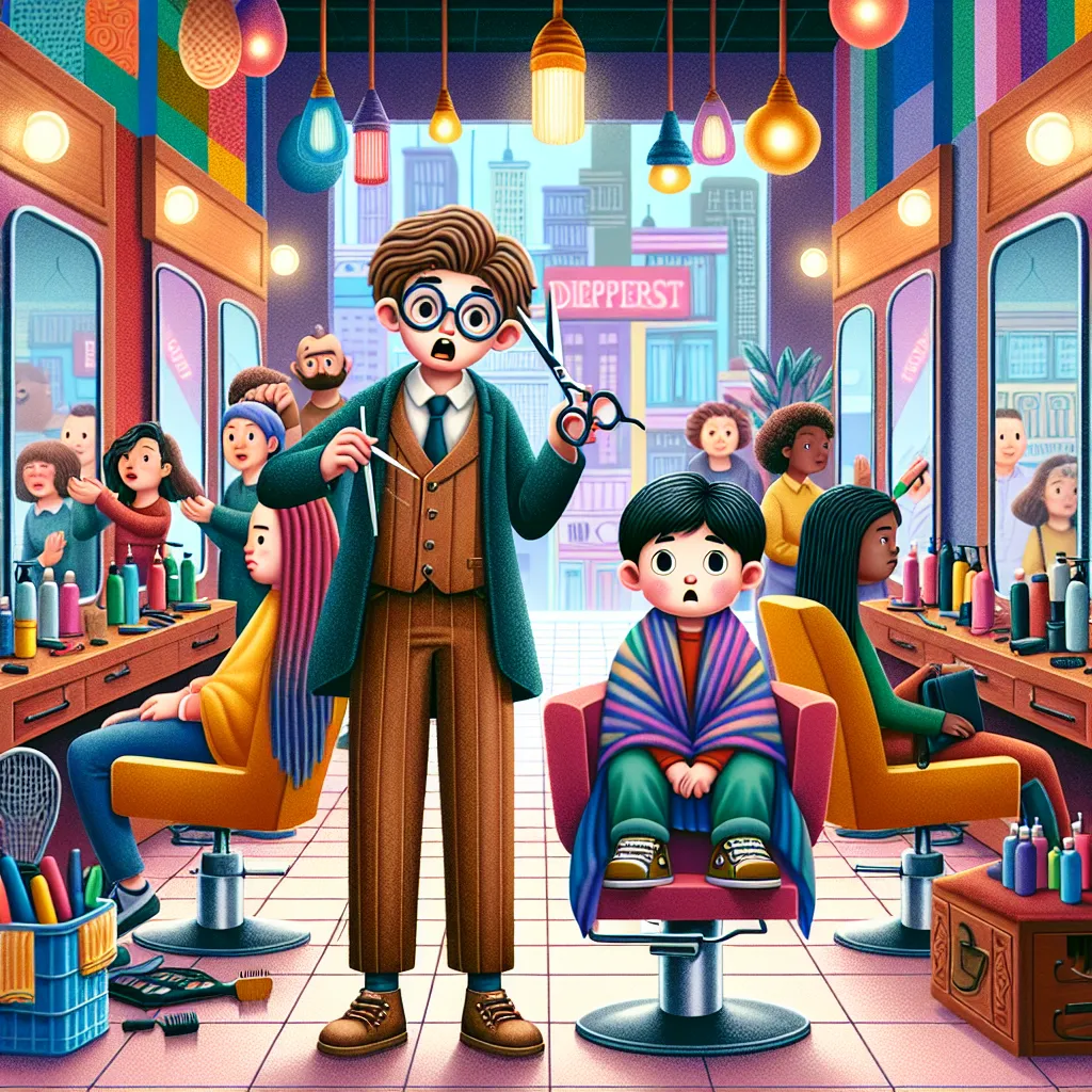 A little boy named Timothy visits a hair salon and swaps bodies with the hairstylist Min-Ja, leaving Timothy trapped in Min-Ja's body and a new life, while Min-Ja begins living as Timothy.