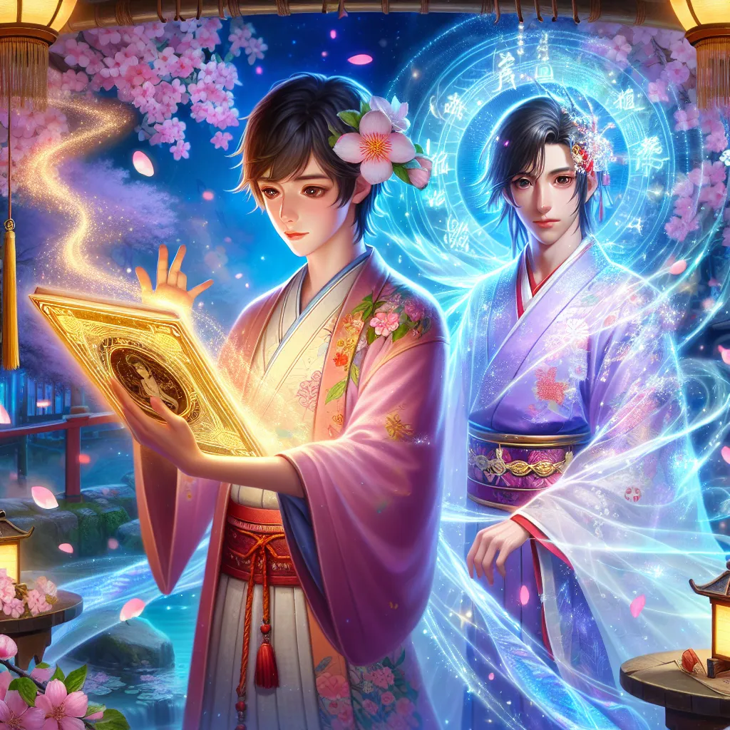 A young boy named Benjamin takes a personality quiz and unexpectedly transforms into a Japanese woman named Yui, embracing her new identity with grace and curiosity.