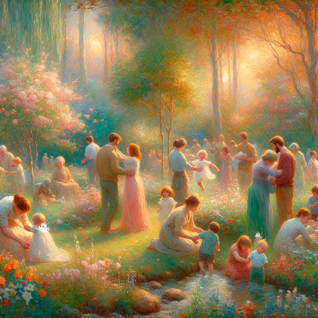 1. Transformation
2. Family
3. Childhood
4. Love
5. Empathy in the style of Monet