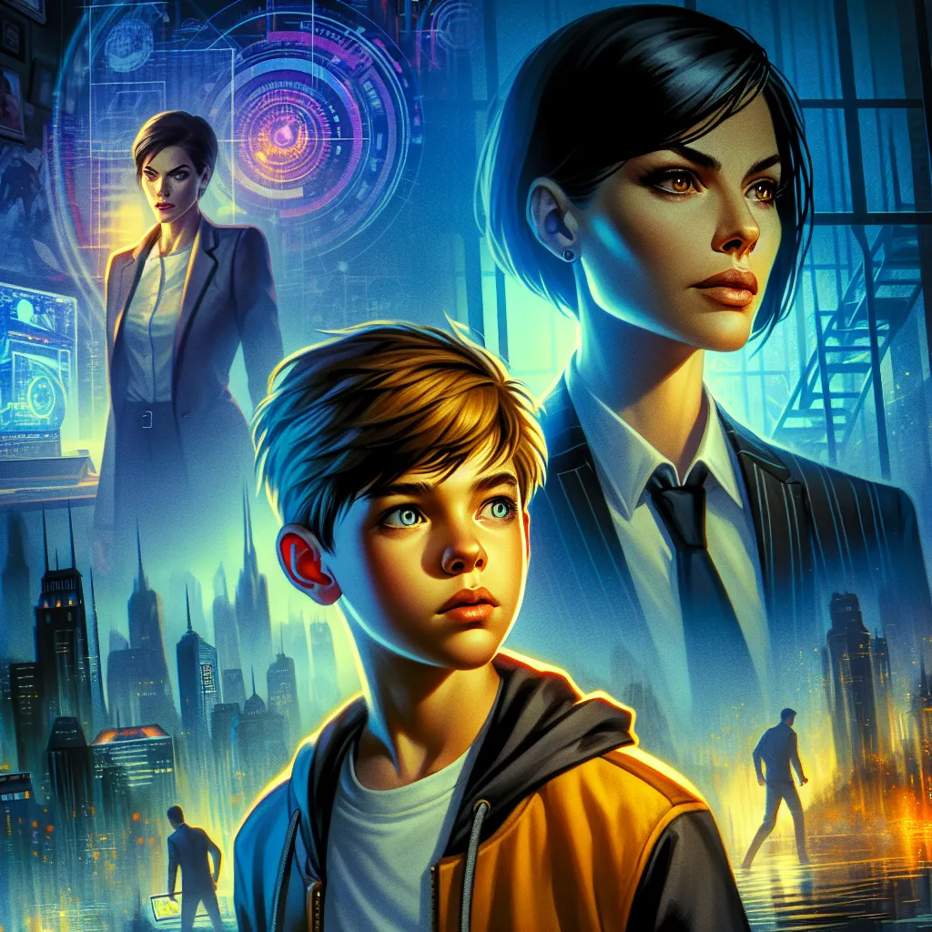 A young boy named Ethan experiences a mysterious body swap with a ruthless criminal queenpin named Victoria LaSalle, triggering a chain of events that changes their lives forever. Ethan must navigate Victoria's dangerous world while Victoria, now in Ethan's body, schemes to regain her former power. The story unfolds with elements of suspense, power struggles, and the lasting impact of a world-altering event known as the Great Shift.