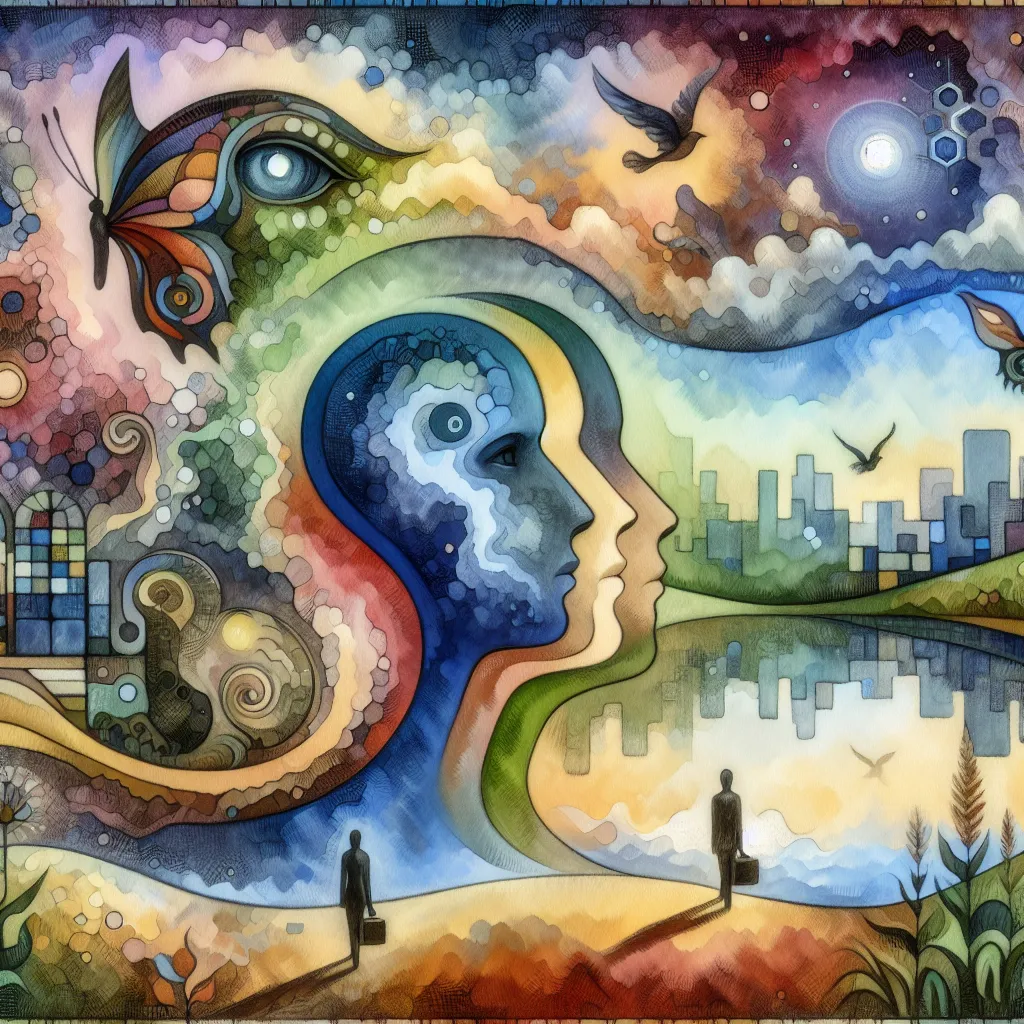 1. Transformation
2. Identity
3. Dreams
4. Curiosity
5. Reflection in the style of Monet