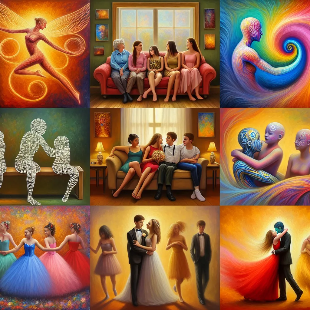 1. Transformation
2. Family
3. Identity
4. Gender
5. Prom in the style of Monet