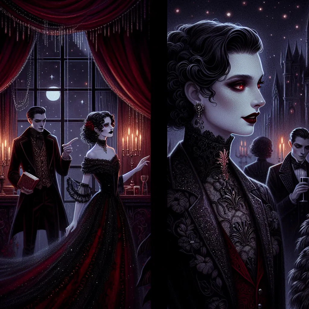 An elegant vampire named Vivienne Delacroix seeks answers about a fellow vampire named Adriel at the mysterious club Velvet Lights. The club owner, Elise Morell, orchestrates a meeting with The Archivist, who reveals secrets about Adriel's desire to erase memories. Eventually, Adriel returns to Vivienne, bringing a glimmer of hope to the night at Velvet Lights.