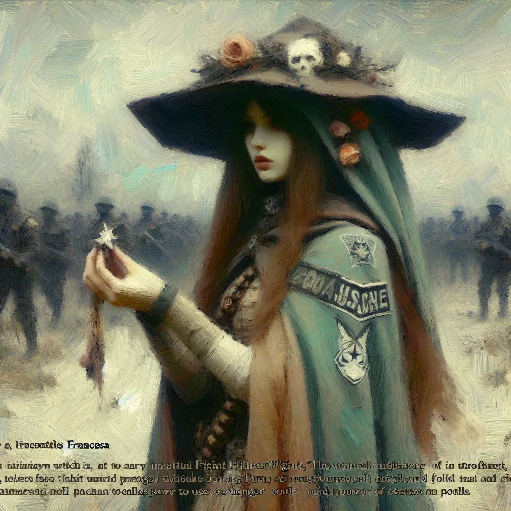 Francesca, Witch, 501st Joint Fighter Wing, Soul Exchanger, Betrayal in the style of Monet