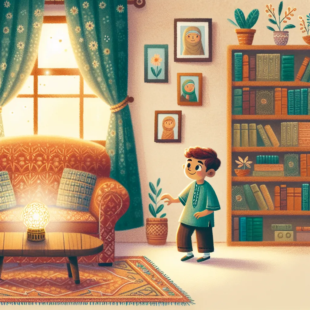 A lighthearted story unfolds as young Oliver embarks on a curious adventure at home, tasked with finding his grandma's missing purse. An unexpected transformation takes place, leading to a heartwarming conclusion.
