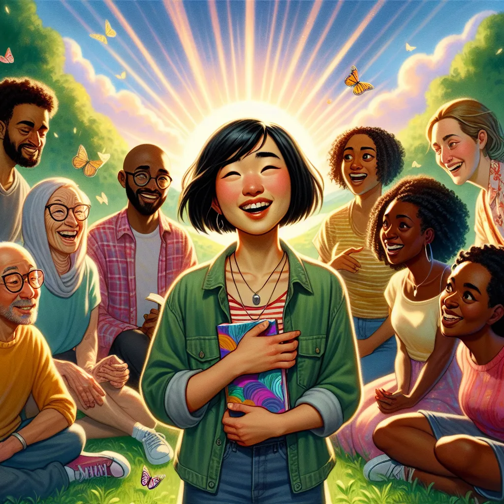 A detailed and engaging story of transformation and acceptance as Minji navigates a new life, filled with unfamiliar experiences, kind friends, and a sense of belonging.