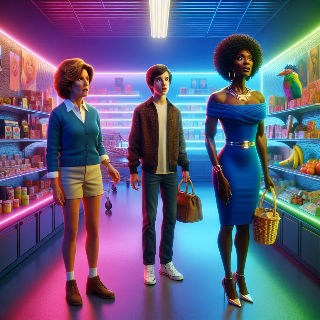 A boy named Liam Thompson, his mom Julie, and another family experienced a reality-bending day in a store. Liam found himself inexplicably trapped in the body of a woman named Latisha Moore, navigating a new life and identity. As the shock settled, the swap proved permanent, leading Liam to accept his new reality.