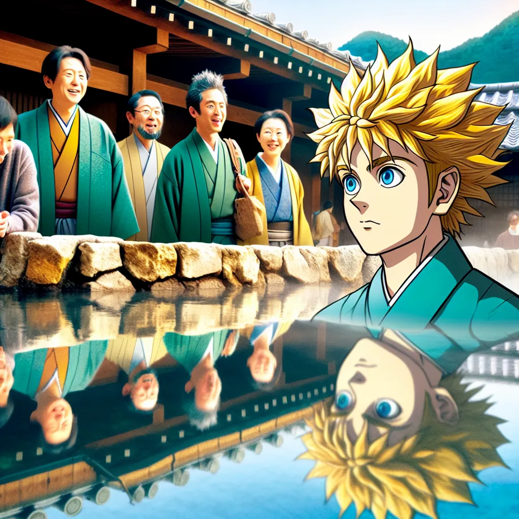 A group of friends lead Naruto into the women's section of Konoha's hot springs, where he begins a terrifying transformation—his reflection warping into a new identity, his reality forever altered.