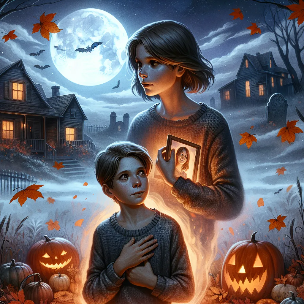 An emotional Halloween tale unfolds, as Mason mysteriously transforms into his mother Alyssa, leading to a heartfelt search filled with memories and determination.