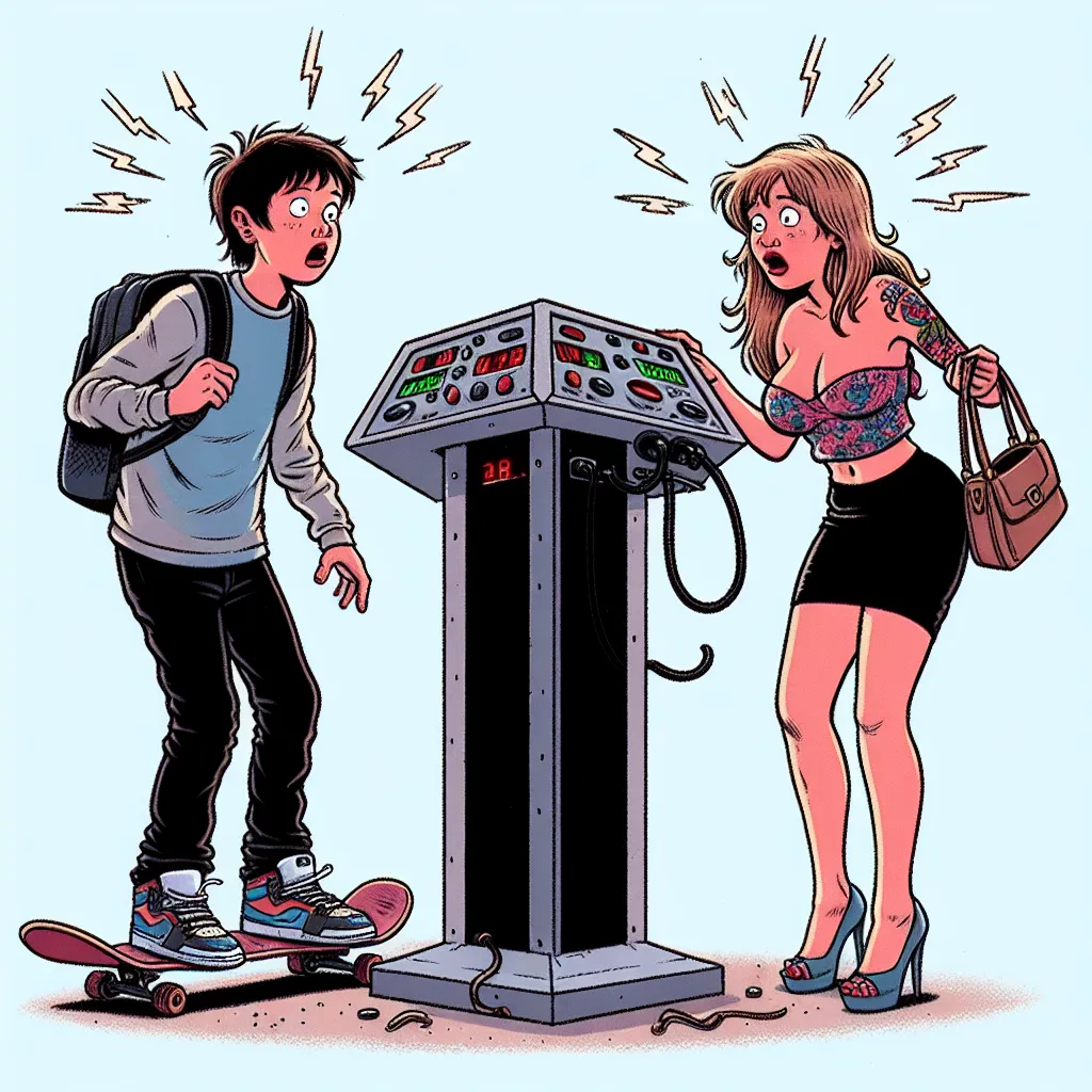 A teenage boy and a Colombian woman find themselves in a hilarious body swap after stumbling upon a mysterious device. As they navigate each other's lives, they must find the device and reverse the swap before it becomes permanent. Comedy ensues as they adapt to their new roles and gain a newfound respect for each other's experiences. Will they succeed in setting things right?