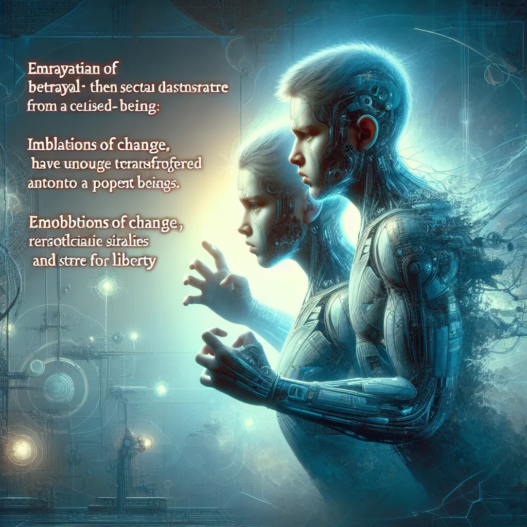 A dramatic science fiction story of siblings who escape a secret lab after being transformed into powerful creatures. The image should capture a sense of betrayal, transformation, resilience, and a bond between the siblings as they navigate their new abilities and fight for freedom.