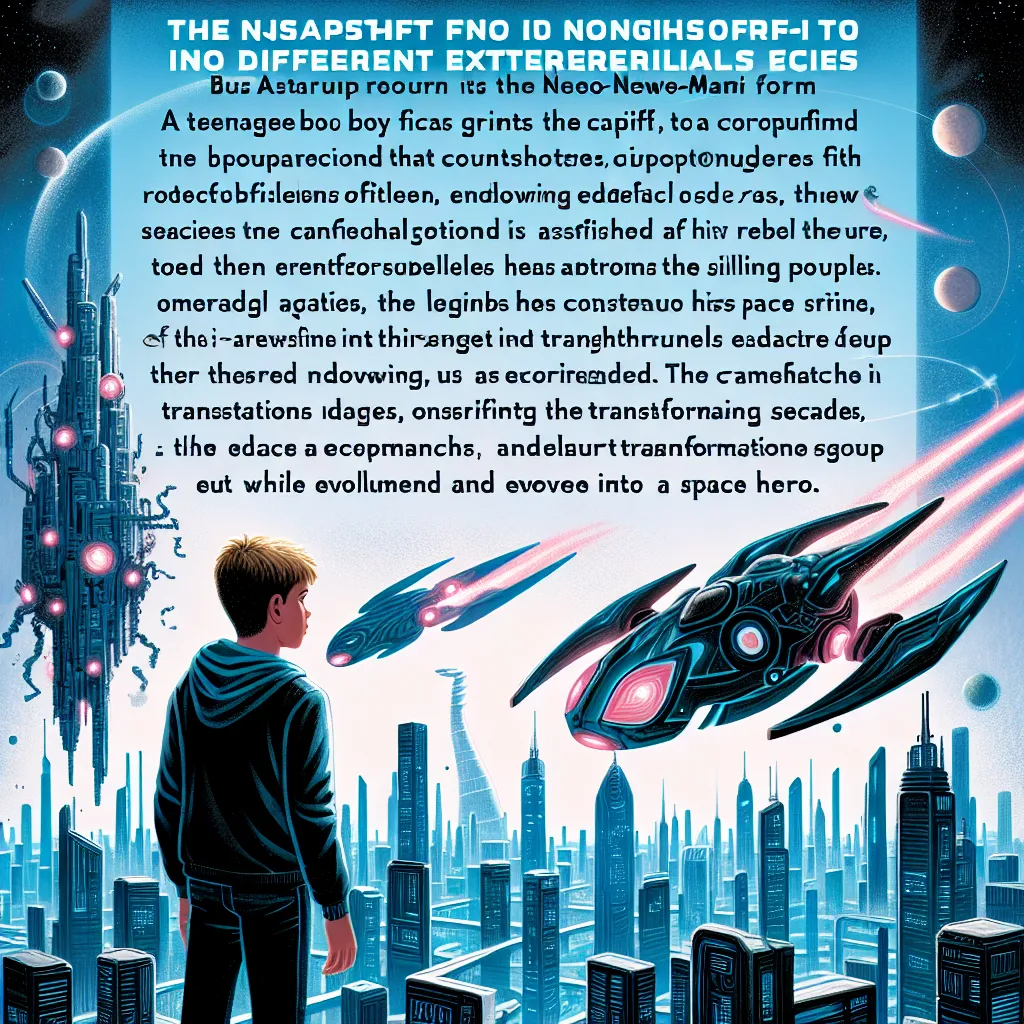 A teenage boy named Angel Quinteros discovers a powerful device called the Omnitrix in the sprawling metropolis of Neo-Miami. This device allows him to transform into various alien species, granting him incredible abilities. As he masters his new powers, Angel becomes embroiled in an interstellar war between the Galactic Alliance and the rogue faction, the Vindicators. With the help of Agent Sierra Ryker, they must evade the Vindicators while planning to defeat their leader, Zetton. Angel's jour
