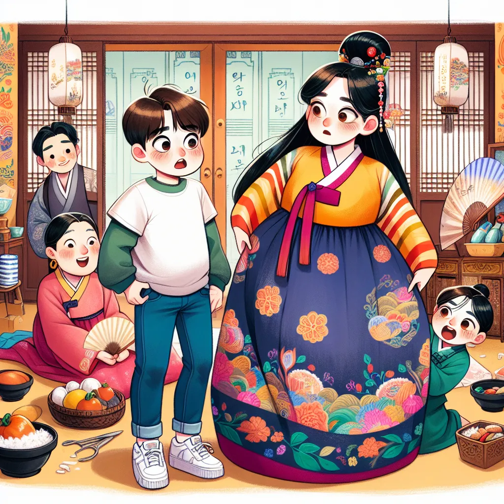 A boy named Carter goes on a grocery trip with his mom and grandma, only to mysteriously swap bodies with a Korean woman named Sun-hee. As Carter navigates Sun-hee's body and life, he learns a lesson in respect and understanding before the swap becomes permanent. Sun-hee, now in Carter's body, embraces her new life with a newfound appreciation for family and transformation. Their intertwined story unfolds with unexpected twists and heartfelt moments, as they navigate the complexities of their ne