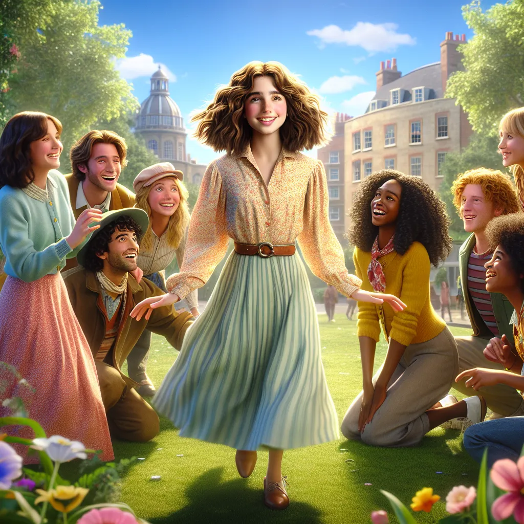 A little boy named Oliver experiences a fantastical transformation during a routine shopping trip with his mother, leading him to inhabit the body and life of a British woman named Imogen. As Imogen, he navigates a day of friendship, laughter, and self-discovery with five lively British friends, embracing a new life as himself. Despite missing his past, Imogen finds gratitude and joy in her newfound adventures and memories, cherishing the magic and mystery of the unexpected swap.