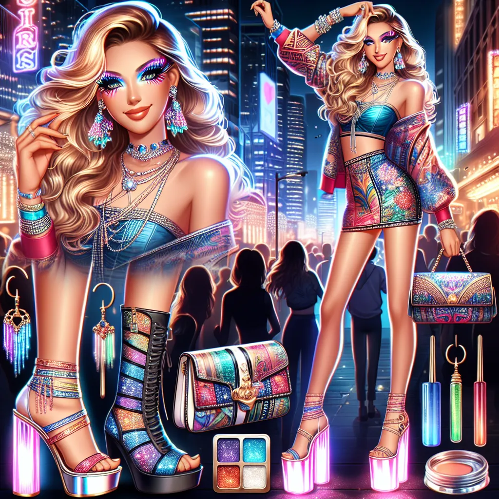 A young boy named Oliver Benjamin Harrington transforms into a stylish club-goer named Danica Rose Amador after a mysterious encounter with glowing platform sandals. Join Danica on her vibrant night out, complete with dazzling outfits, electrifying makeup, and newfound confidence, as she navigates the city's nightlife and embraces her new life.