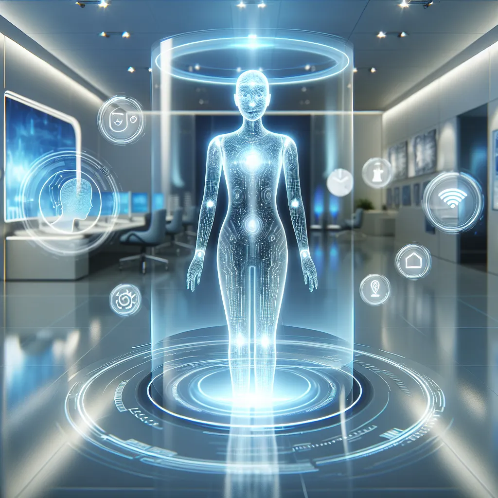 A generic image of a virtual assistant or chatbot.