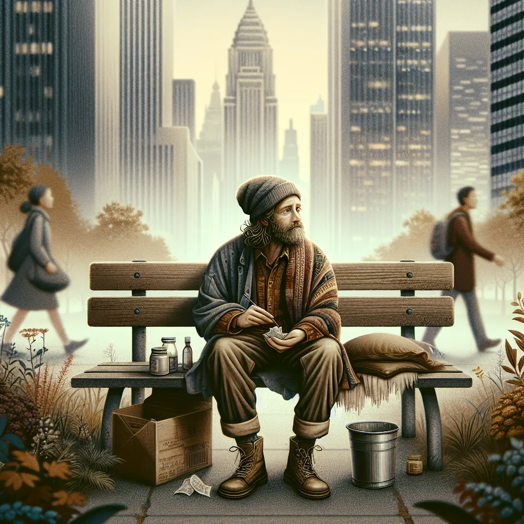 A boy named Benjamin Alan Foster, known as Benji, is transformed into a homeless woman after a chance encounter at a grocery store. The story follows both characters as they navigate their new identities, with Benji realizing he is now Heather, a woman struggling to survive on the streets. As they grapple with their altered lives, memories fade, hope flickers, and a yearning for something lost lingers. Through hunger, loneliness, and fleeting glimpses of kindness, Heather perseveres, holding ont