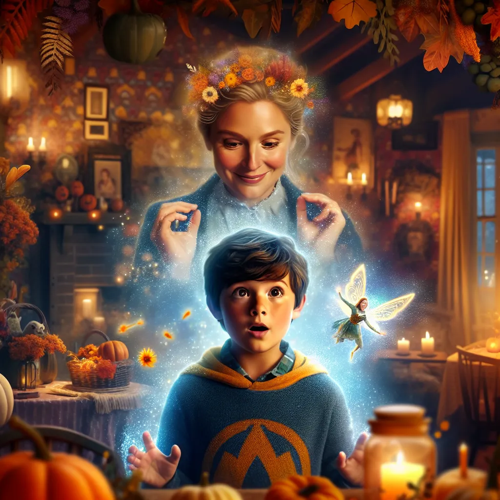 A heartwarming tale of a young boy named Oliver who mysteriously transforms into his mother, Nicole, on Halloween night, exploring themes of love, loss, and eternal bonds.