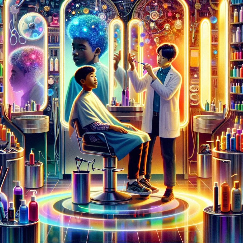 A young boy named Jamie experiences a surreal transformation at a hair salon when he switches bodies with the stylist, Hyun-Ji. Jamie, now in the stylist's body, must navigate a confusing new reality as his memories fade away, leaving him trapped and yearning for his true identity.
