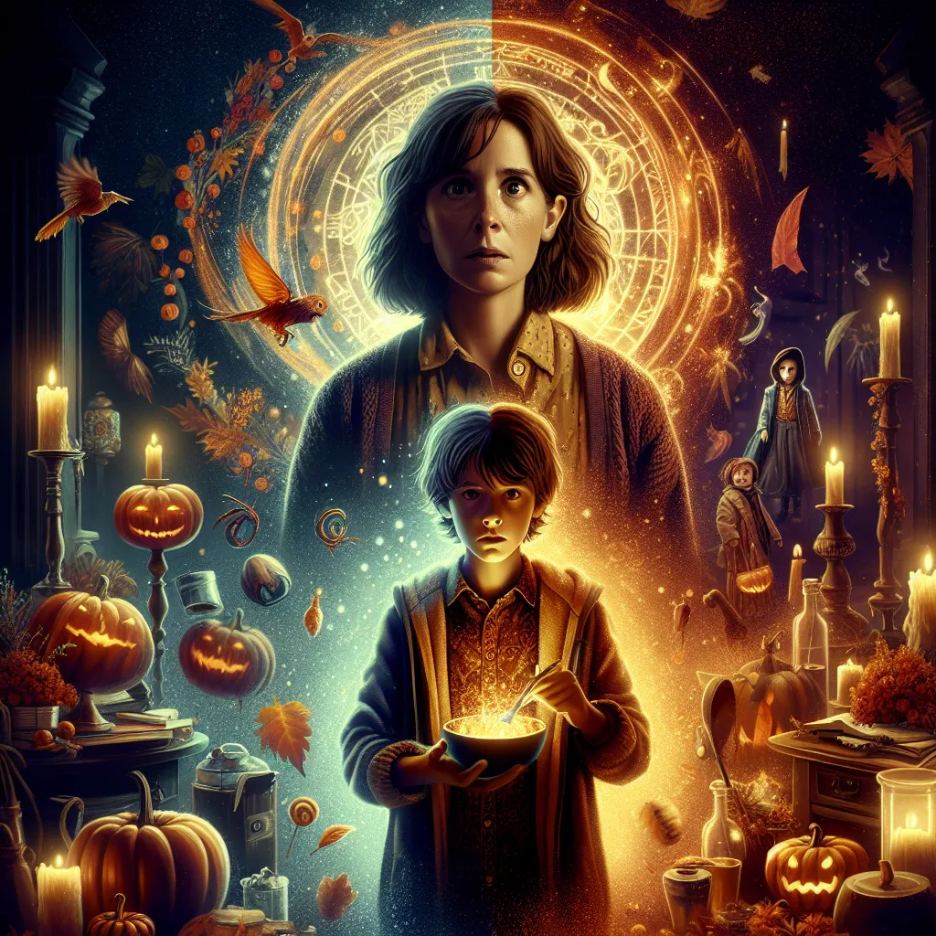 A young boy named Oliver experiences a mysterious transformation on Halloween, switching bodies with his mother, Cassie, who becomes frantic when she can't find him. The story unfolds with Cassie navigating the strange new reality while holding onto memories of her son, showing love, strength, and resilience in the face of uncertainty.