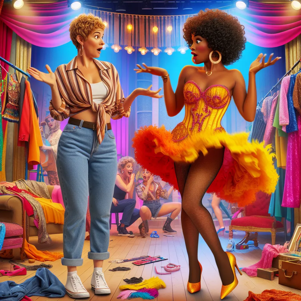 A theatrical chaos ensues as Edie Von Keet and Roxie swap bodies for a play, experiencing zany challenges and heartwarming lessons. Can they swap back before the final performance?