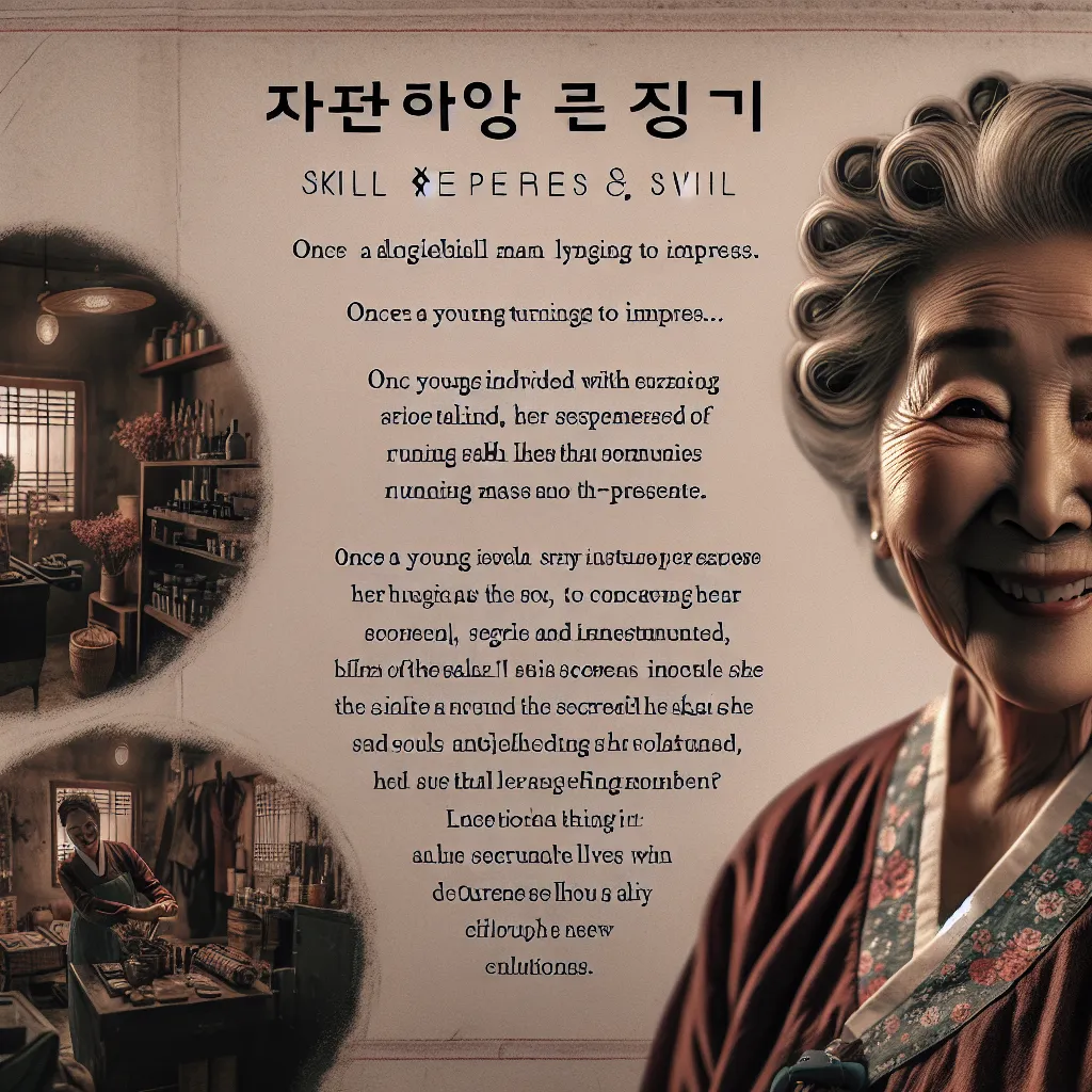 An elderly Korean woman with a warm smile and expert hands runs a bustling salon in a small town. Unbeknownst to everyone, she was once a young boy named George who yearned to impress a girl. Now, her new identity has fully taken root, erasing any memory of her previous self. Though she occasionally feels a pang of disquiet, she brushes it off easily as she immerses herself in the daily operations of the salon. With her skill and dedication, she becomes a fixture in the community, blending cultu