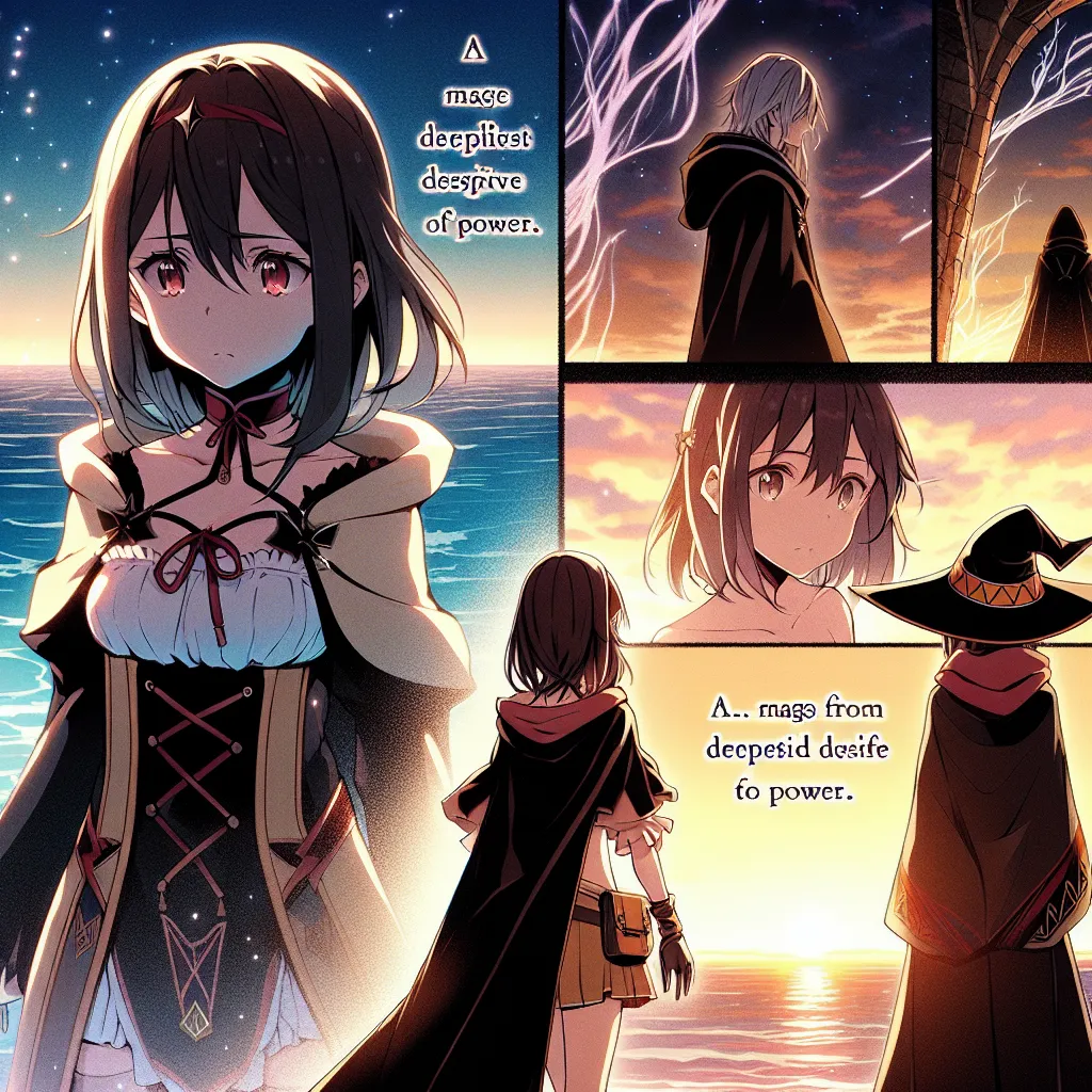 A young mage named Romeo Conbolt stands by the shoreline, troubled by feelings of inadequacy. One evening, a mysterious man offers to grant Romeo's deepest desire for power. Romeo accepts, and wakes up transformed into a girl named Madoka. She navigates her new life, finding solace in her friendship with Wendy and her blossoming skills as a mage. Over time, Madoka realizes that true strength comes from the bonds of love and acceptance. As a member of Fairy Tail, she embraces her new identity and