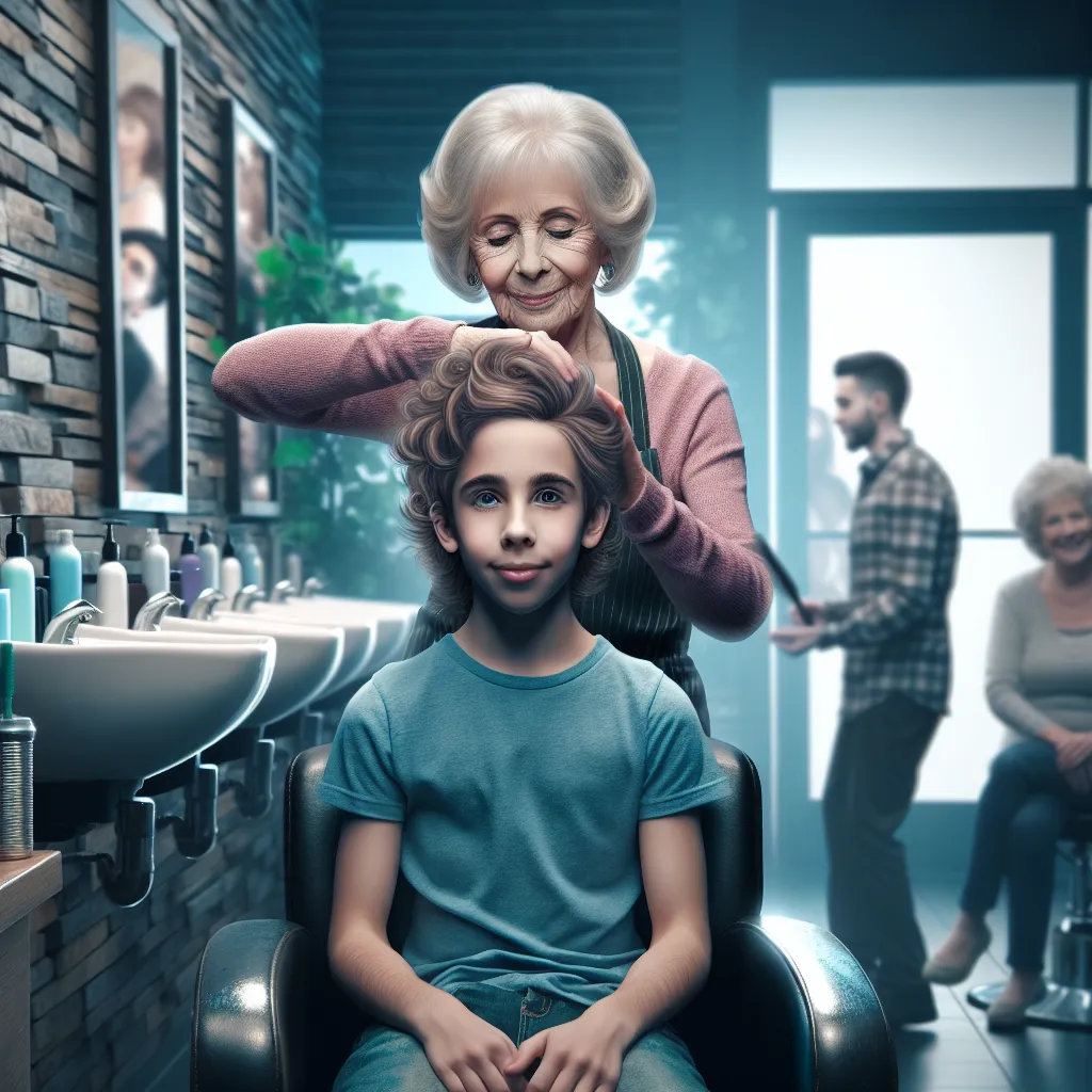 A transformation takes place at the hair salon as Timmy experiences a mysterious change into Mrs. Kim, living a new life full of forgotten memories and unfamiliar surroundings. Unaware of the boy he once was, Mrs. Kim embraces her altered existence with grace and ease, settling into a familiar routine surrounded by loved ones and devoted friends.