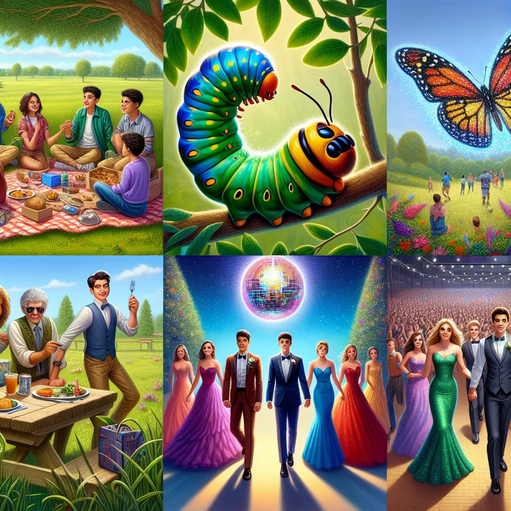 1. Family
2. Transformation
3. Prom
4. Gender Swap
5. High Heels in the style of Monet