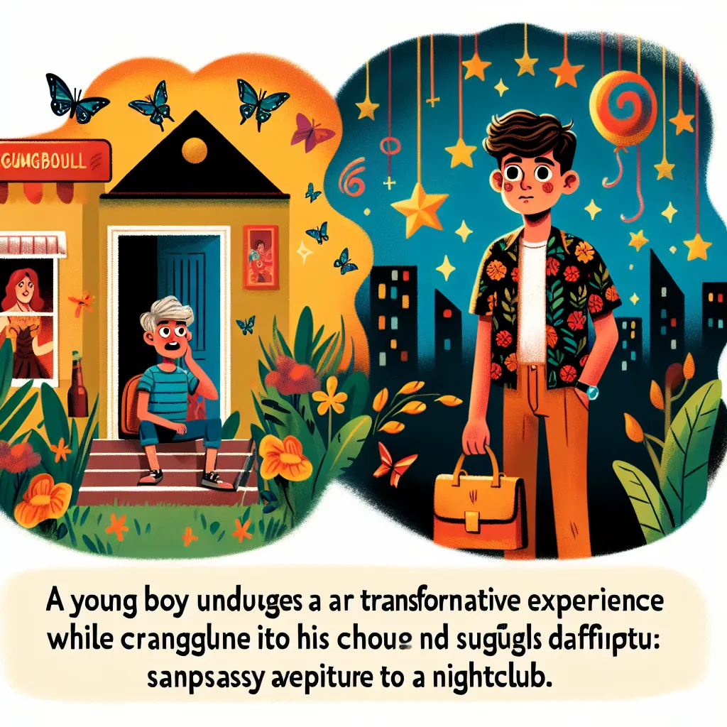 A boy named Evan Thompson undergoes a transformative experience while alone in a house, his body changing into that of a glamorous woman named Tasha Carter. Startled by the change, Tasha navigates her new appearance and struggles to adjust, culminating in her humorous and sassy escapade to a club despite facing unexpected challenges.