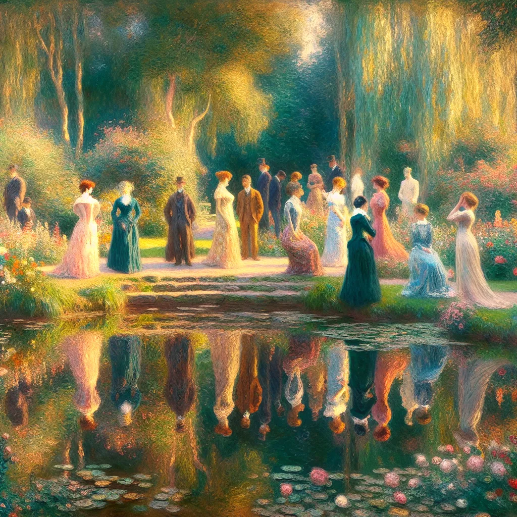 1. Transformation
2. Identity
3. Body swap
4. Gender dysphoria
5. Acceptance in the style of Monet