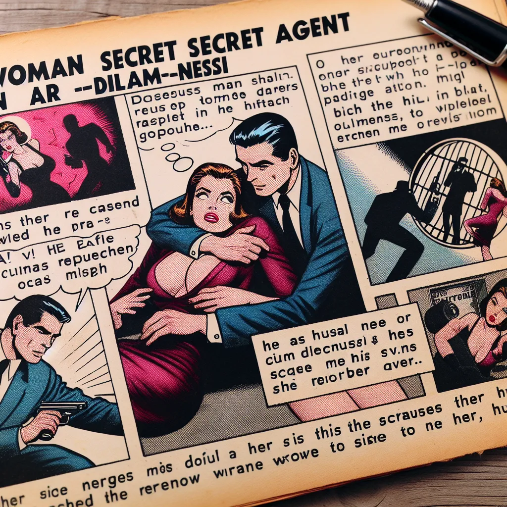 A secret agent, Kitty Katswell, finds herself trapped in a diabolical scheme laid out by her nemesis, Verminious Snaptrap. Despite her attempts to fight back, Kitty is captured and subjected to humiliation and distress. However, her loyal partner, Dudley Puppy, comes to her rescue, defying his usual clumsiness to save her. This harrowing experience leads Kitty to reevaluate her perception of Dudley, and they forge a stronger bond as they continue their mission to fight evil.