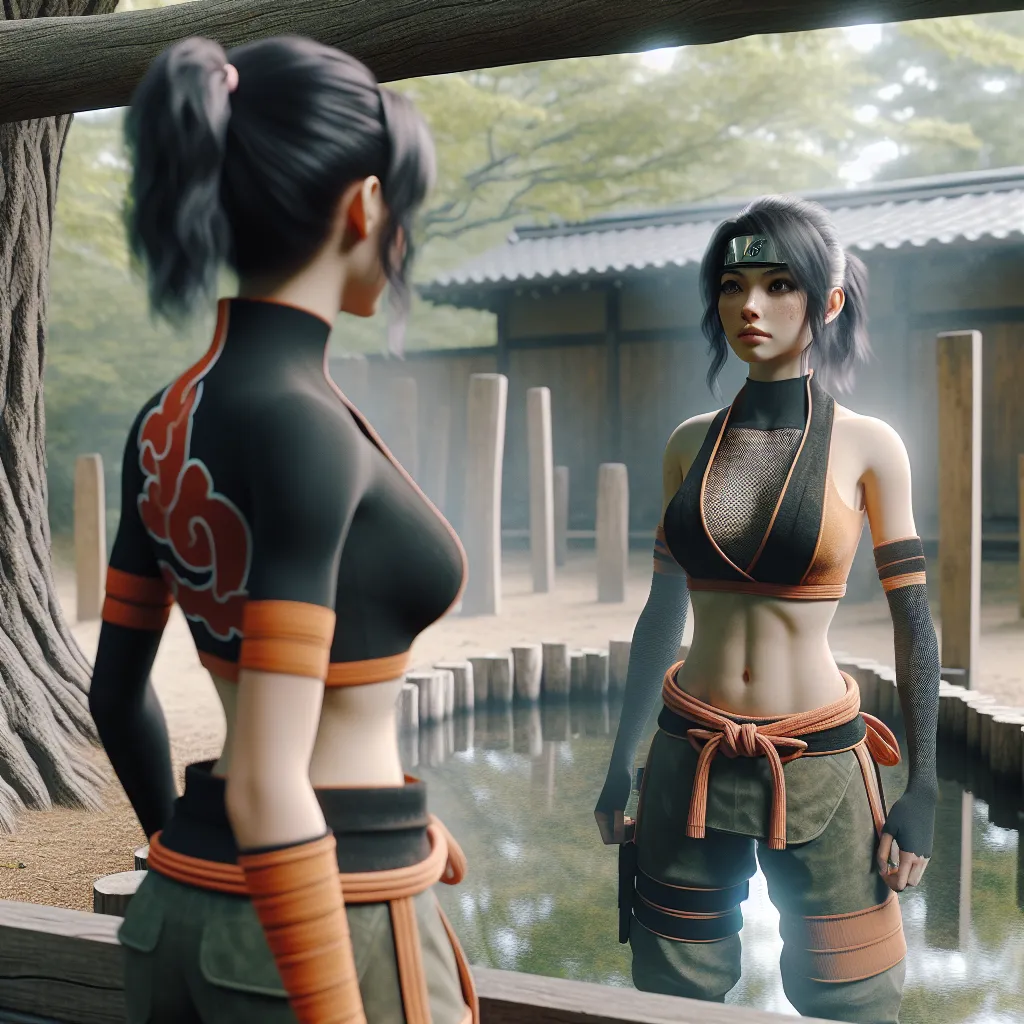 Naruto Uzumaki undergoes a dramatic transformation into a female version of herself named Naruko Uzumaki. Standing alone on a training ground, she grapples with the changes to her body and identity, as memories of her former self fade away. Despite the overwhelming shift, Naruko embraces her new identity, determined to carve out her own destiny as a powerful Uzumaki Kunoichi.