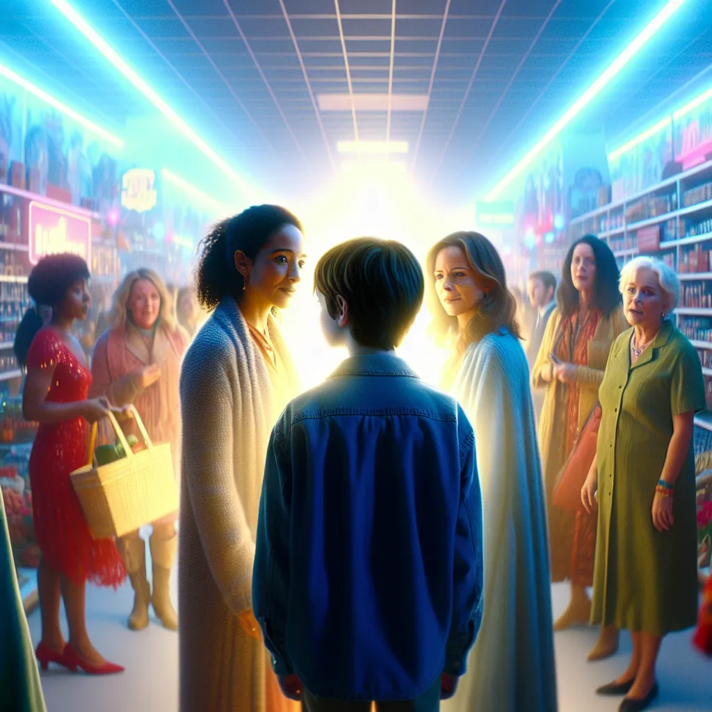 A young boy named Carter experiences a life-changing adventure during a shopping trip with his mom, Melissa, and encounters a group of British women whose lives become intertwined with his own. Amidst a mysterious phenomenon that swaps his body with one of the women, a heart-wrenching decision must be made to restore order, ultimately leading to emotional farewells and bittersweet reunions that shape their destinies.