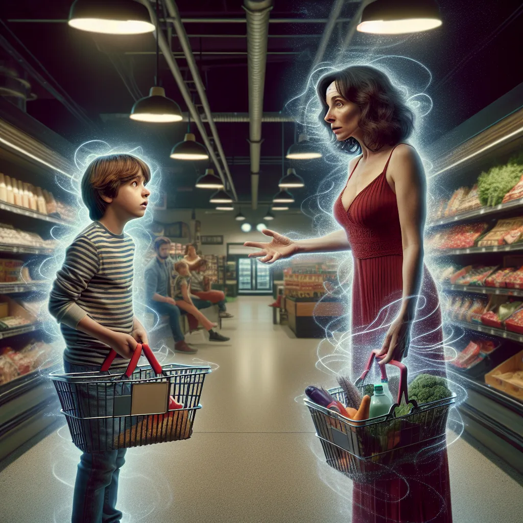 A young boy named Parker swaps bodies with a woman named Teresa while running an errand at the grocery store, and struggles to hold onto his identity as memories and anxieties from his new adult life flood in, leaving him forever changed.