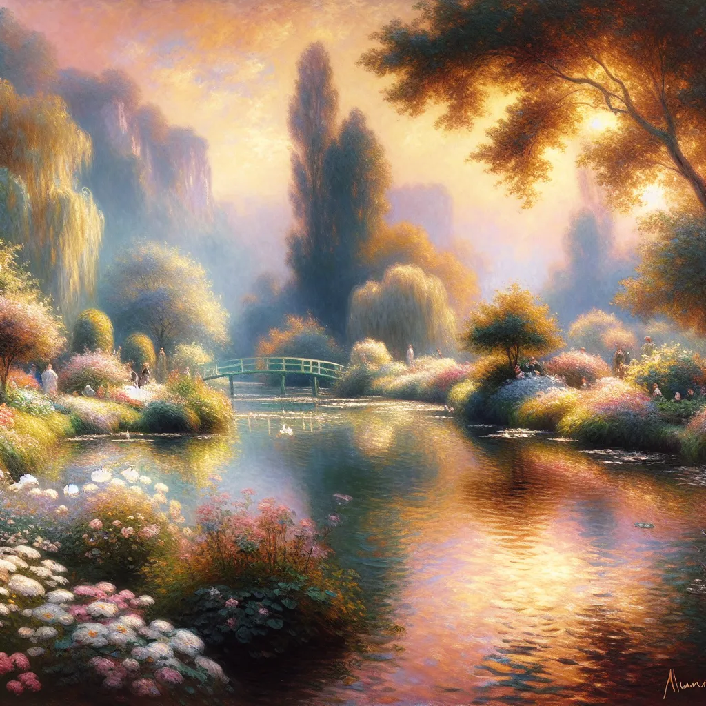 Sorry, Request, Fulfill, Can't, Story in the style of Monet