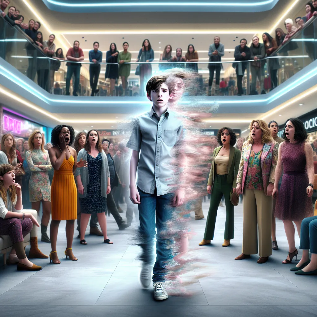 A young boy named Lucas Aaron Fergusson experiences a strange and bewildering phenomenon while shopping with his mother, suddenly finding himself trapped in a woman's body among a group of British friends. The women, faced with a difficult decision, ultimately choose to restore their friend Charlotte by erasing Lucas's memories. As Lucas fades away, his yearning for home and family lingers. Meanwhile, his mother and grandmother continue to feel his presence in quiet moments, keeping his memory a