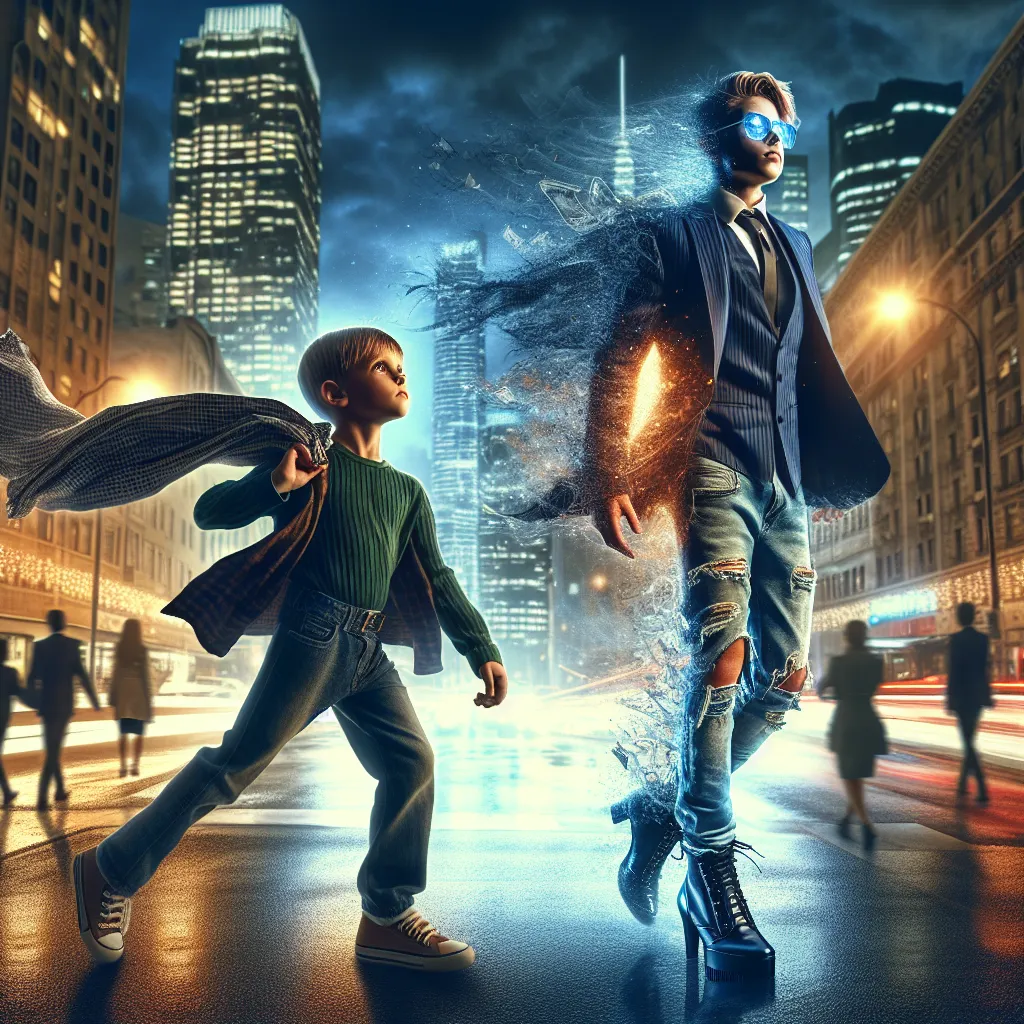 An eight-year-old boy named Oliver accidentally transforms into his friend's glamorous aunt Denise, diving headfirst into a night at the club. Transforming physically and mentally into a confident urban diva, Denise struts through the city streets, ready to conquer the night with sass, style, and plenty of drama.