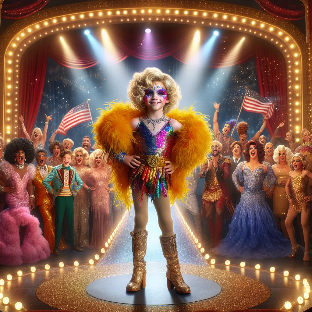 A boy named Lucas Dalton takes an unexpected journey into the world of drag queens after a playful quiz transforms him from a child into a glamorous performer.