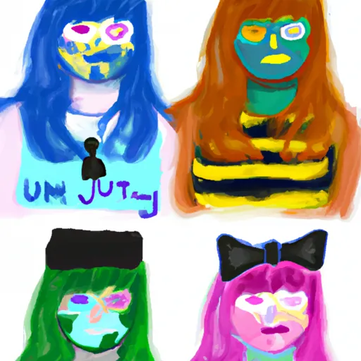 1. Identity  
2. Transformation  
3. Gender Dysphoria  
4. Powerpuff Girls  
5. Mojo in the style of Monet