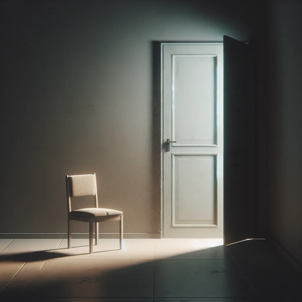 A neutral and somber image symbolizing rejection or unfulfilled requests.