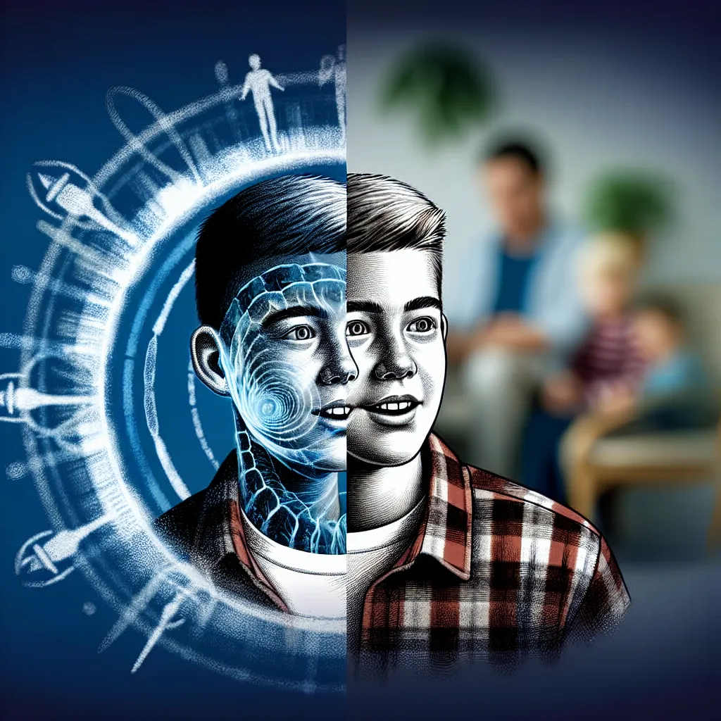 A young boy, Tyler, goes through a sudden and startling transformation, his body changing into that of Heather from Total Drama Island, while his family remains oblivious in a suburban living room.