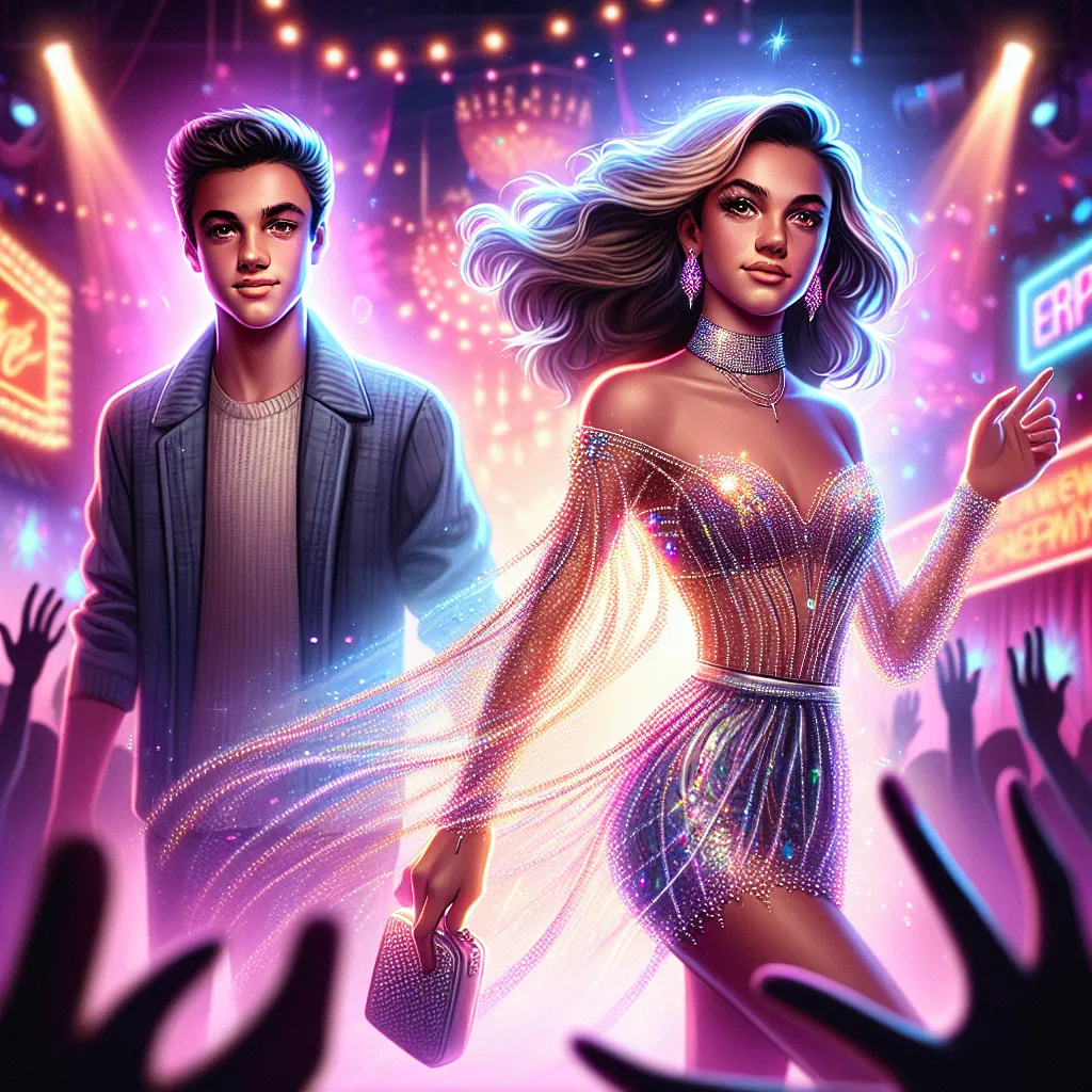 A young boy, Ethan, stumbles and is magically transformed into Chloe, a confident and stylish woman in a shimmering clubbing outfit. Shocked but empowered, Chloe embraces her new identity and embarks on a night of adventure, leaving her previous life behind.