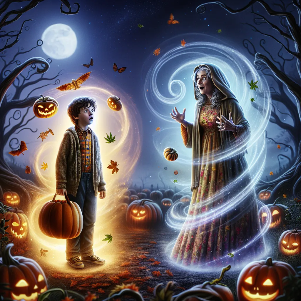 A surreal transformation unfolds as young Oliver mysteriously swaps bodies with his mother, Amelia, on Halloween night. Shrouded in eerie events, emotions oscillate between loss and joy, leaving both characters anchored in an intertwined existence.