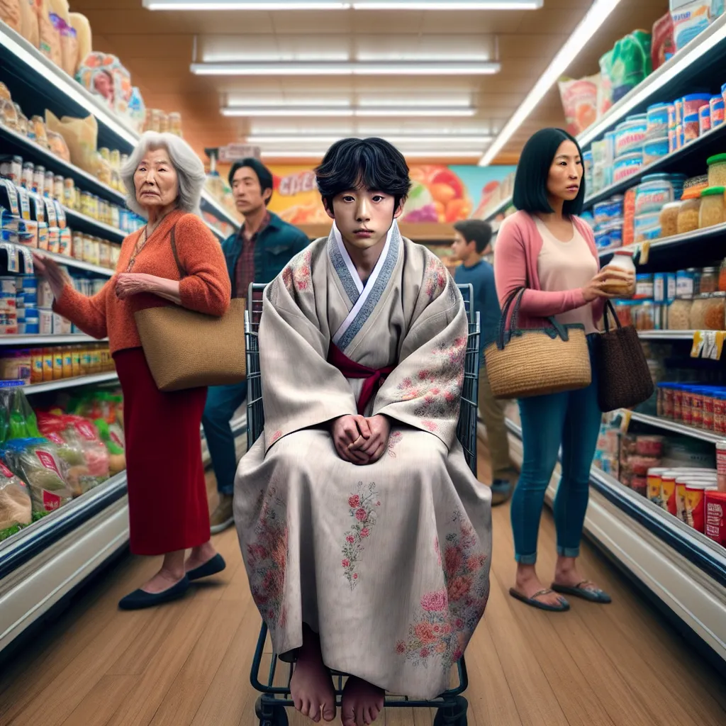 A ten-year-old boy named Matthew, on a routine trip to the grocery store with his mother and grandmother, undergoes a bewildering transformation that leaves him trapped in the body of an elderly Korean woman named Song-Hee. As he grapples with his new identity and the loss of his boyhood, the world around him carries on, oblivious to his plight. Matthew's young dreams give way to a life he never imagined, marked by unfamiliarity and bittersweet acceptance.
