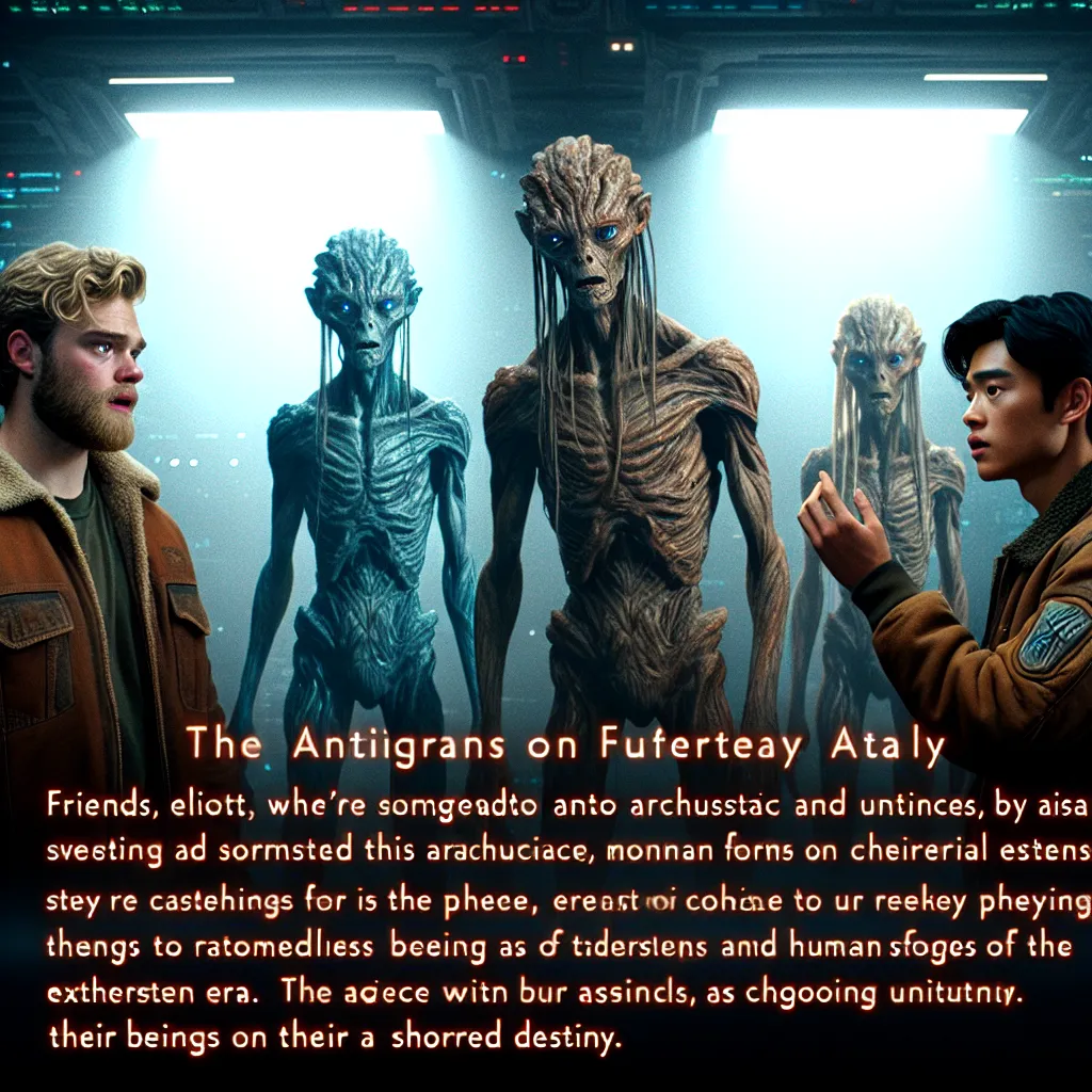 A science fiction tale of survival and transformation unfolds as friends Eliot and Kim are mysteriously changed into ancient, monstrous forms by alien beings. Forced to adapt to their new bodies and instincts, they navigate a dangerous world, learning to trust each other in their primal states. When given a choice by the alien beings to return to their human forms or remain immortal as creatures of the lost world, Eliot and Kim choose solidarity and face their future together.