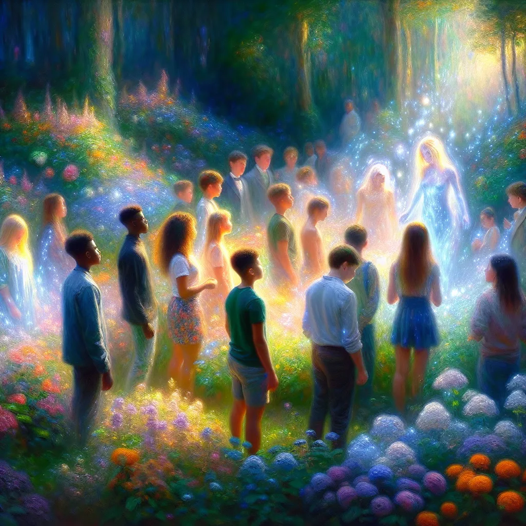 1. Swap
2. Transformation
3. Supernatural
4. Adolescence
5. Identity in the style of Monet