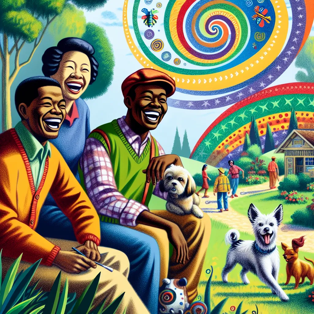 1. Cartoon  
2. Prank  
3. Hypnosis  
4. Friendship  
5. Pets in the style of Monet